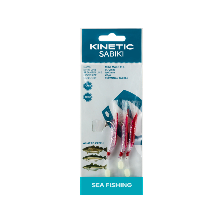Kinetic Sabiki Mini Makk Rigs