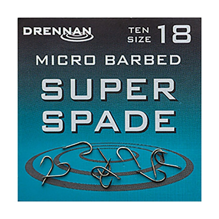 Drennan Super Spade Hooks Micro Barbed- Size 12