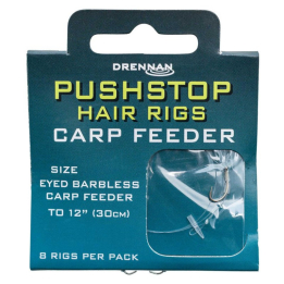 Drennan Pushstop Hair Rigs Carp Feeder - Size 16