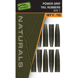 Fox Edges Naturals Power Grip Tail Rubbers - Size 7