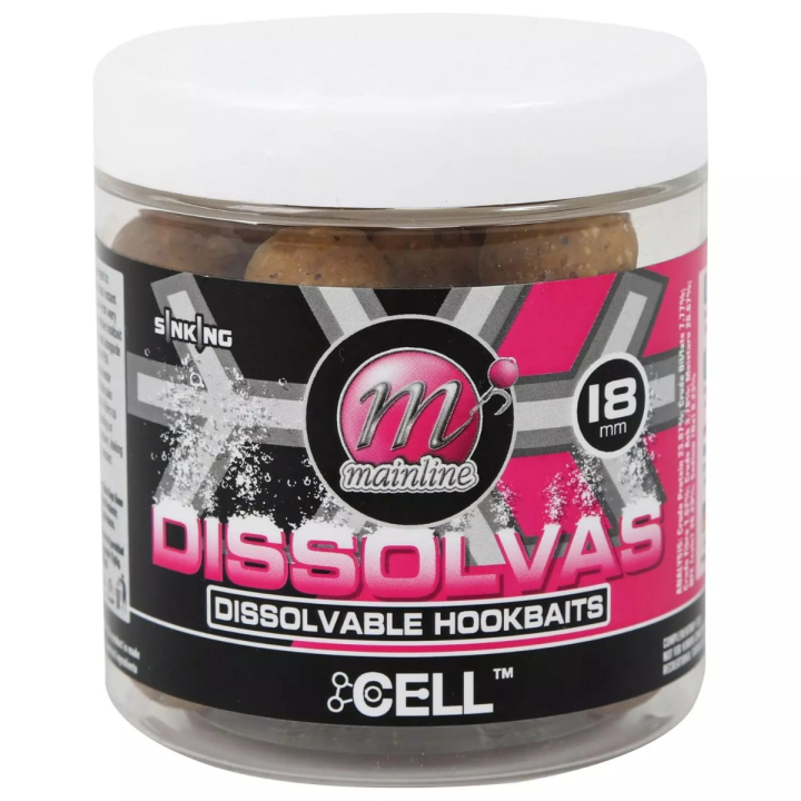 Mainline Dissolvas Hookbaits 18mm