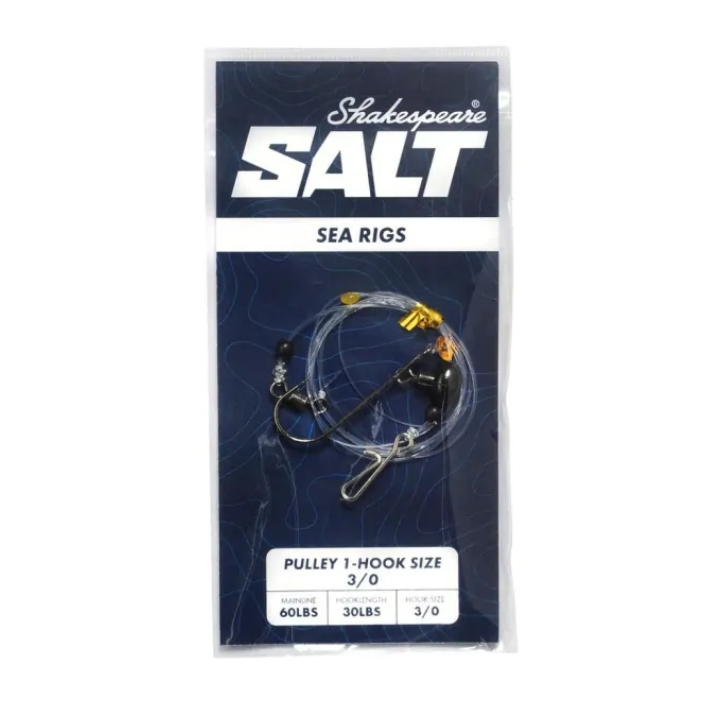 Shakespeare Salt Sea Rigs Pulley 1 hook Size 3/0