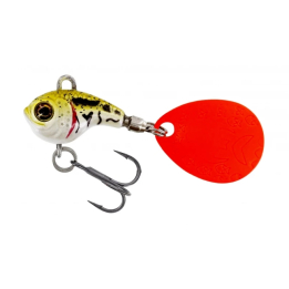 Westin DropBite Tungsten Spin Tail Jig 1.8cm 9g - Pearl Stickleback