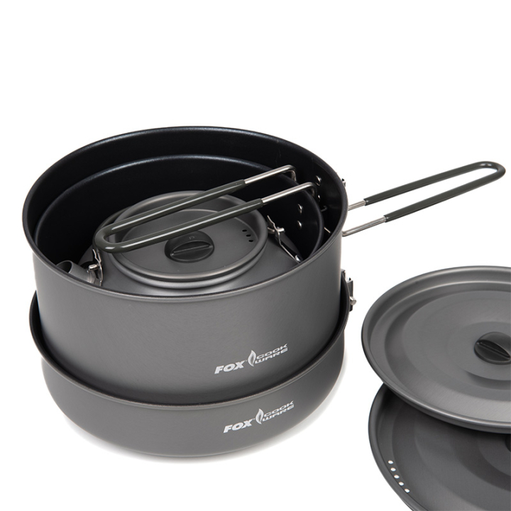 Fox Cookware 4 Piece Deluxe Cook Set