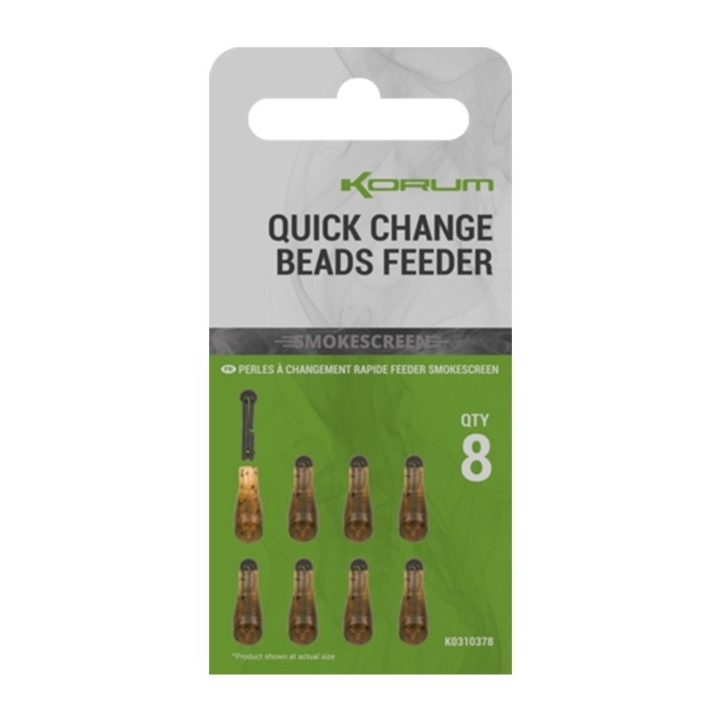 Korum Smokescreen Quick Change Beads - Feeder
