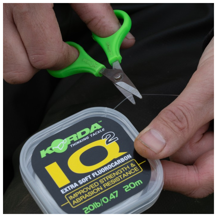 Korda IQ2 Soft Fluorocarbon Hooklink 20m - 10lb