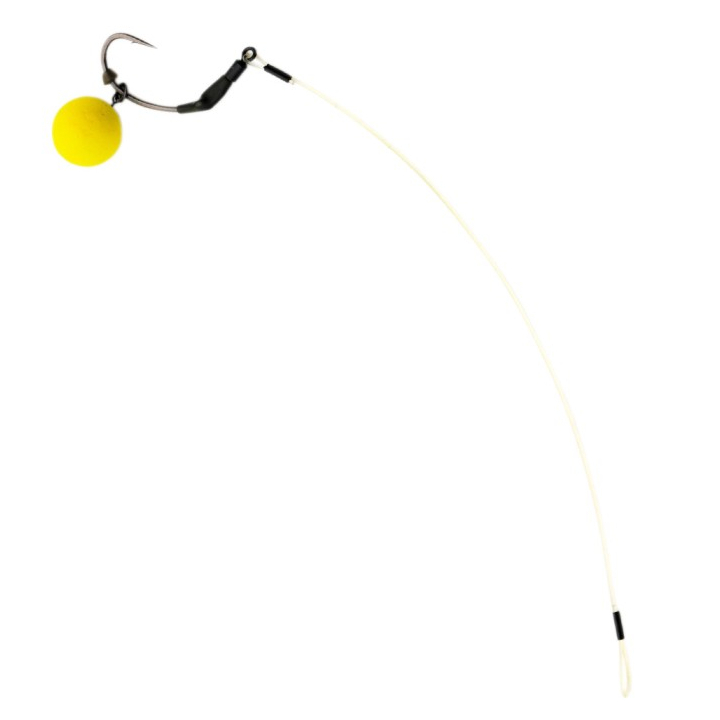 Korda Ready Tied Spinner Rig Kurv Shank - Size 6 Barbless