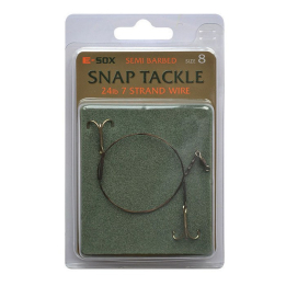 Drennan E-Sox Snap Tackle 24lb - Semi Barbed Size 8