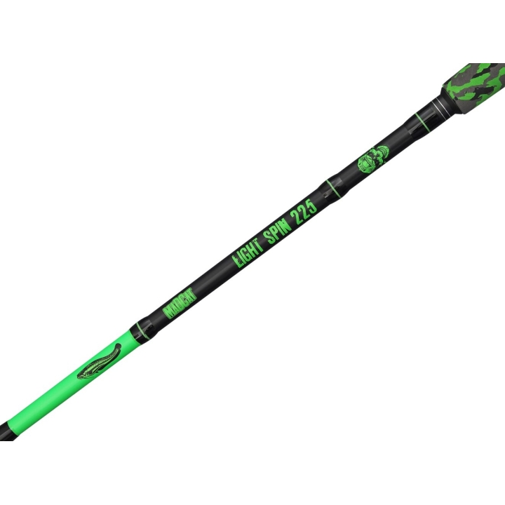 DAM Madcat UV Series Light Spin Rod - 7ft 4" 40-125g