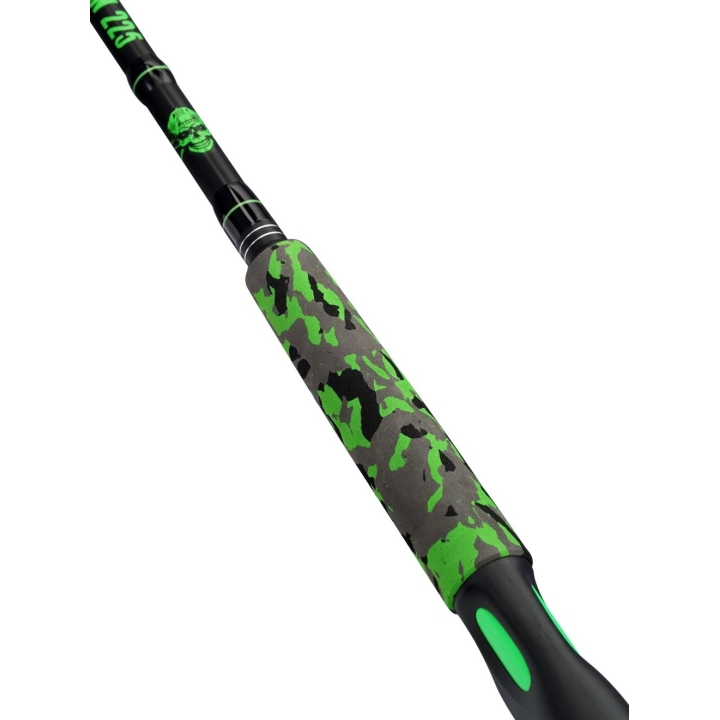 DAM Madcat UV Series Light Spin Rod - 7ft 4" 40-125g