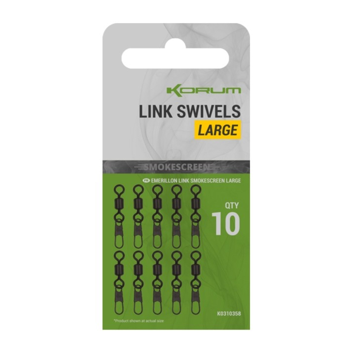 Korum Smokescreen Link Swivels