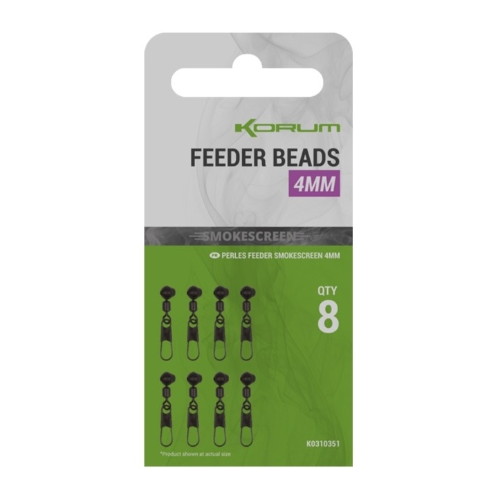 Korum Smokescreen Feeder Beads 4mm