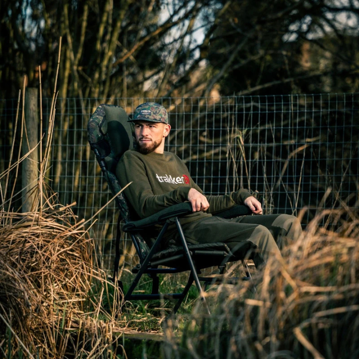 Trakker Levelite Camo Longback Recliner Chair