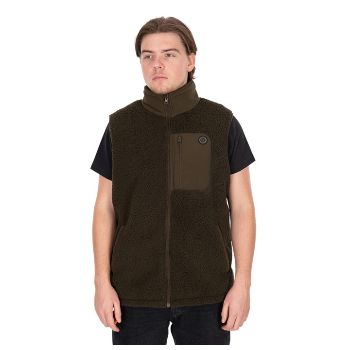 Fox Sherpa Hybrid Gilet - Olive