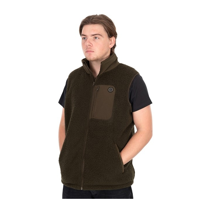 Fox Sherpa Hybrid Gilet - Olive