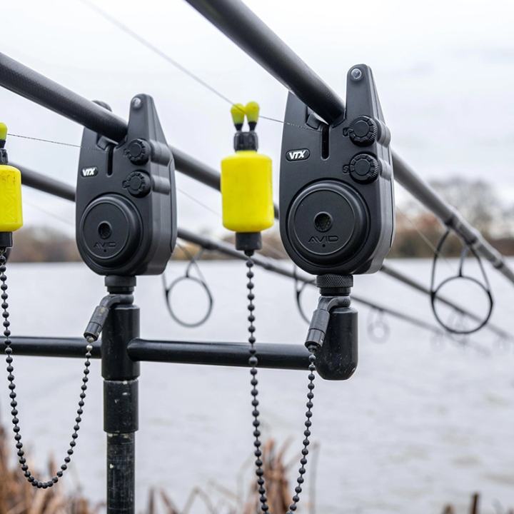 Avid Carp VTX Bite Alarm Sets (3 Rod)