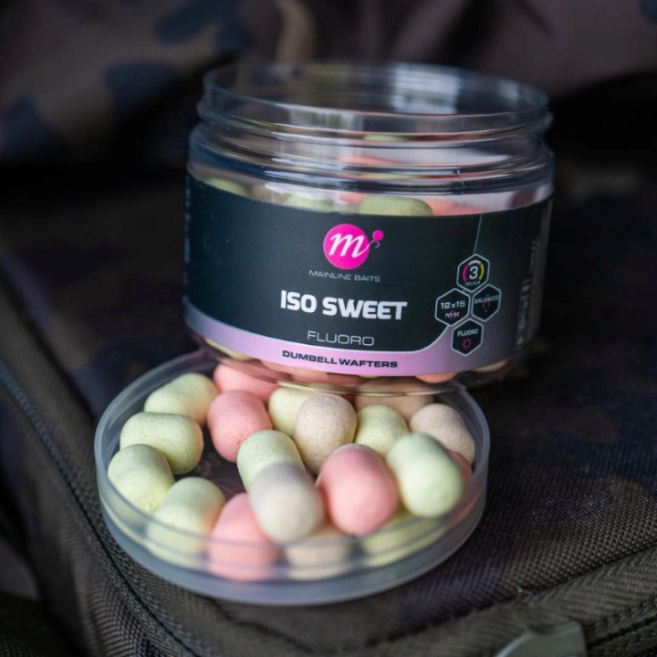 Mainline ISO Sweet Fluoro Dumbell Wafters 12x15mm