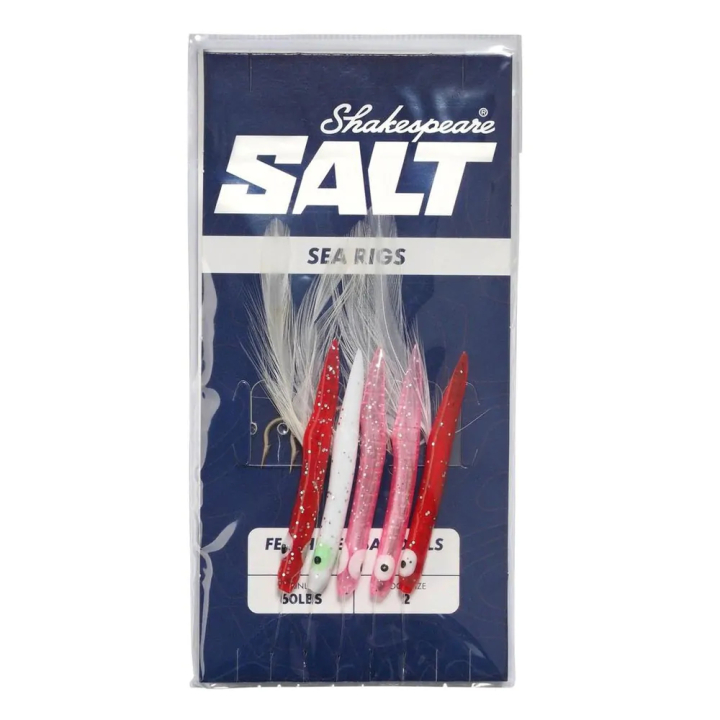 Shakespeare Salt Feathered Sandeels Rig