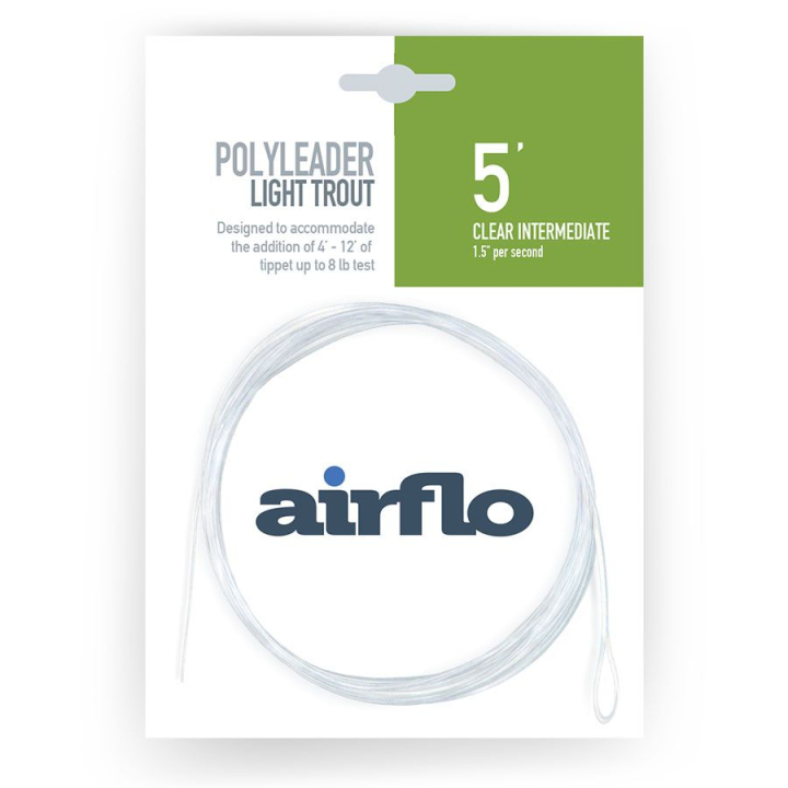 Airflo Polyleader 5ft Light Trout