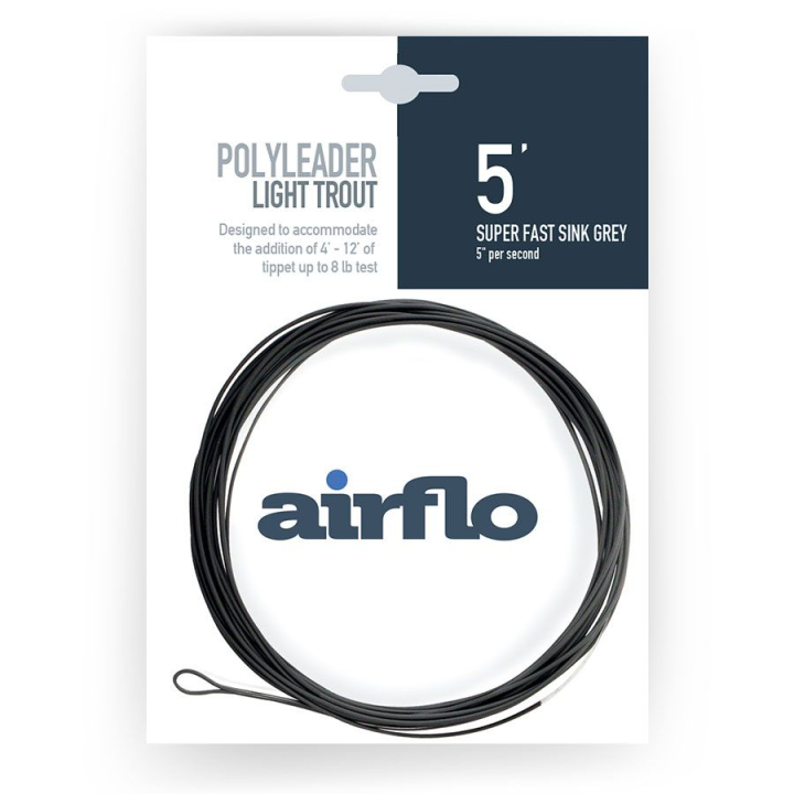 Airflo Polyleader 5ft Light Trout