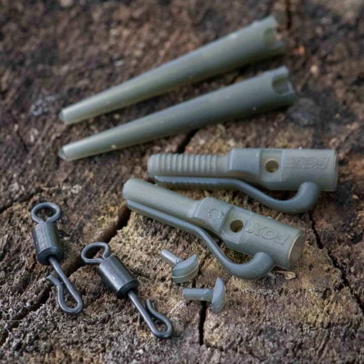 Fox Edges Naturals Slik Lead Clip Kit