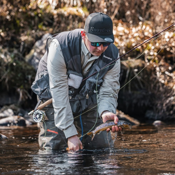Snowbee Prestige Technical Fishing Shirt - Blue