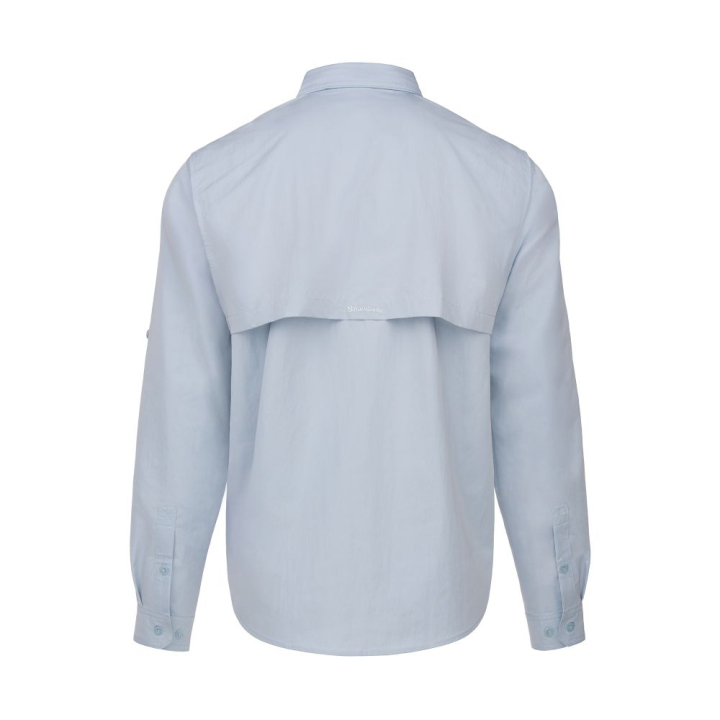 Snowbee Prestige Technical Fishing Shirt - Blue