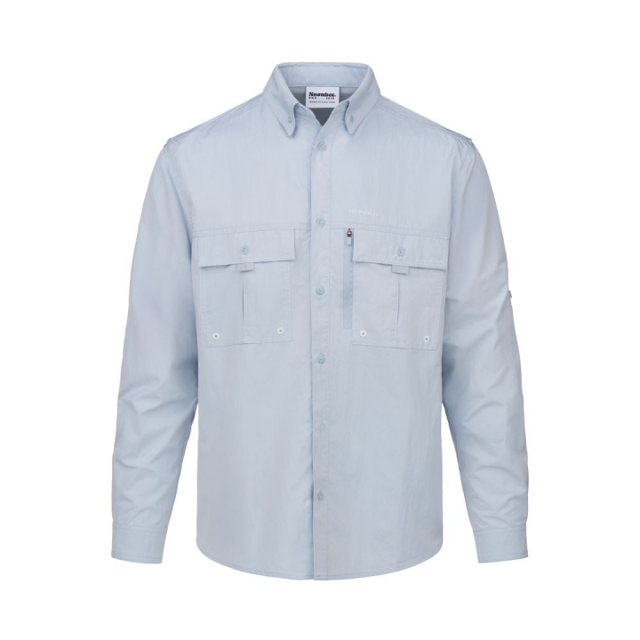 Snowbee Prestige Technical Fishing Shirt - Blue