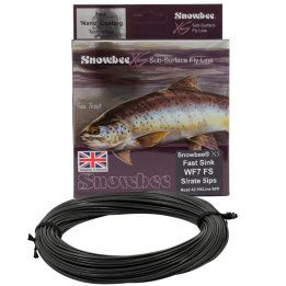 Snowbee XS Sub-Surface Fast Sink Fly Lines - Charcoal