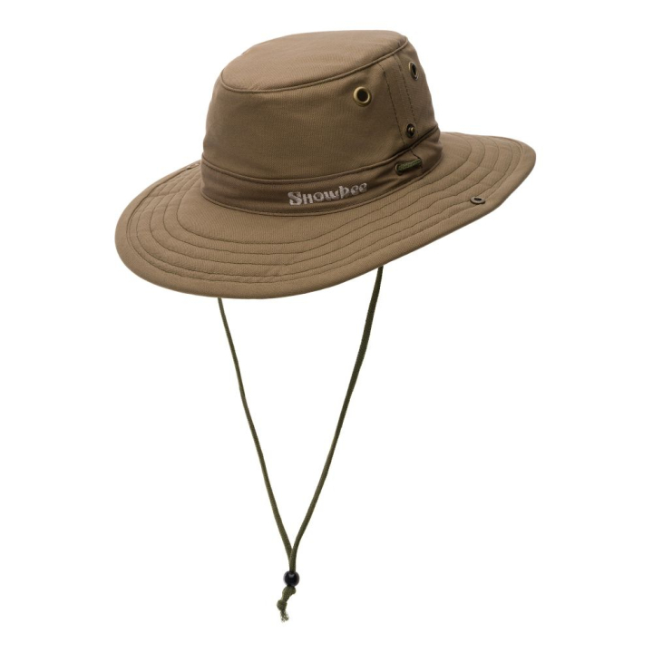 Snowbee Classic Wide Brim Hat - Khaki