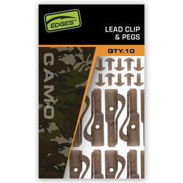 Fox Edges Lead Clip & Pegs