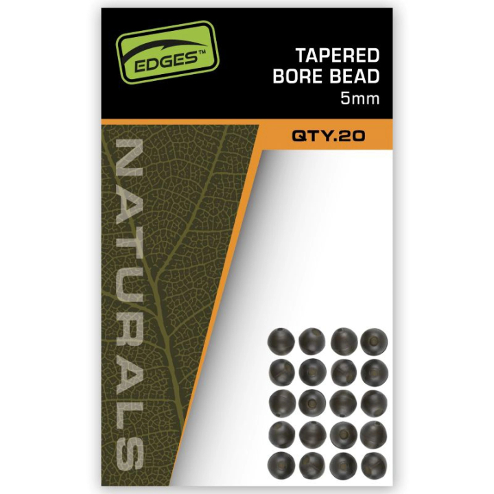 Fox Edges Tapered Bore Beads
