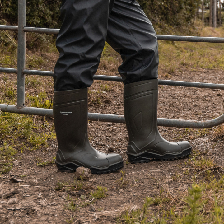 Swampmaster Pro Champion+ Non-Safety Wellington Green Boots