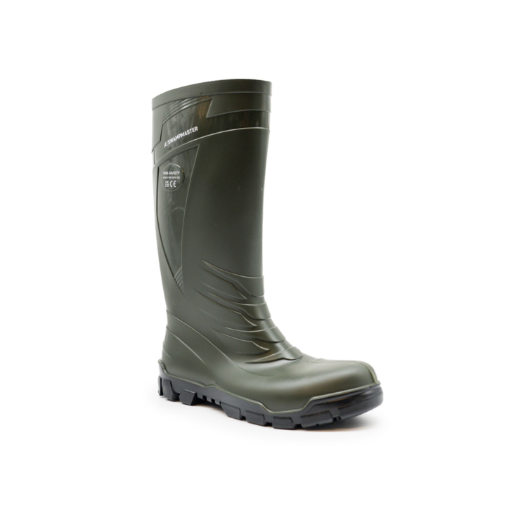 Swampmaster Vortex Non-Safety PVC Wellington Green Boots