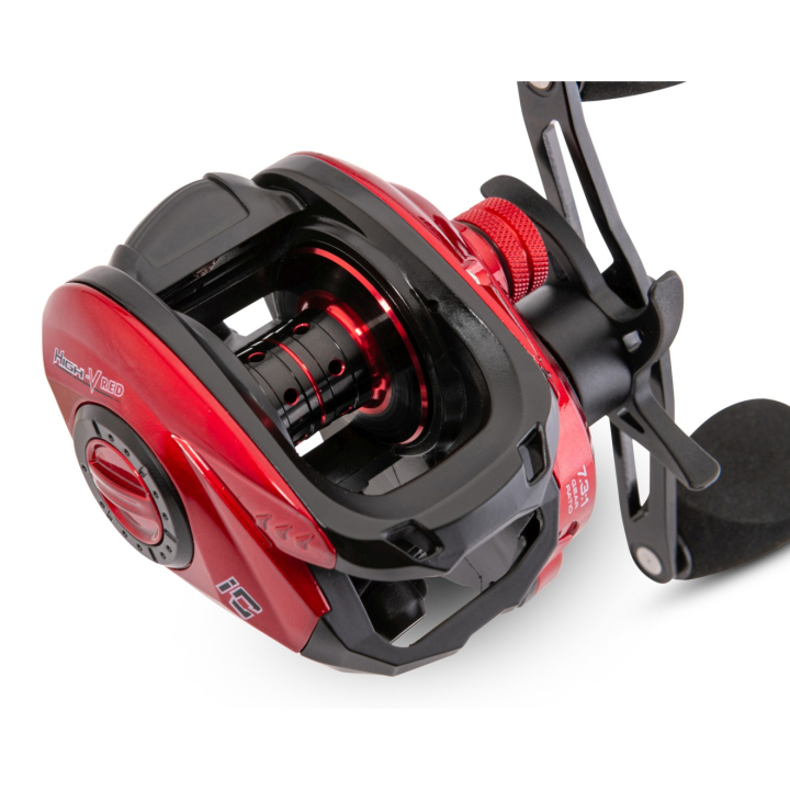 Saenger Iron Claw High-V Red Low Profile Cast LH Reel