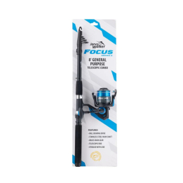 Dennett Jarvis Walker Focus Series 2 General Purpose Telescopic Combo Rod - 8ft / 6000 reel