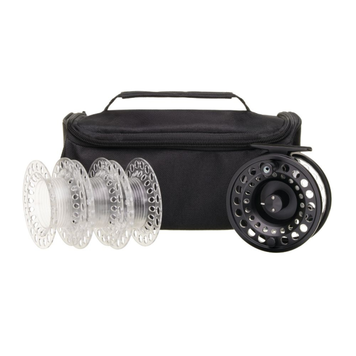 Snowbee Onyx 7/9 Cassette Fly Reel Kit - Black