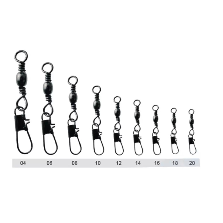 Trabucco Barrel Interlock Snap Power Swivels