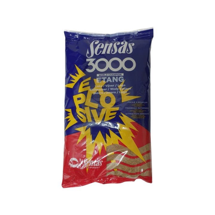 Sensas 3000 Explosive ETANG 1KG