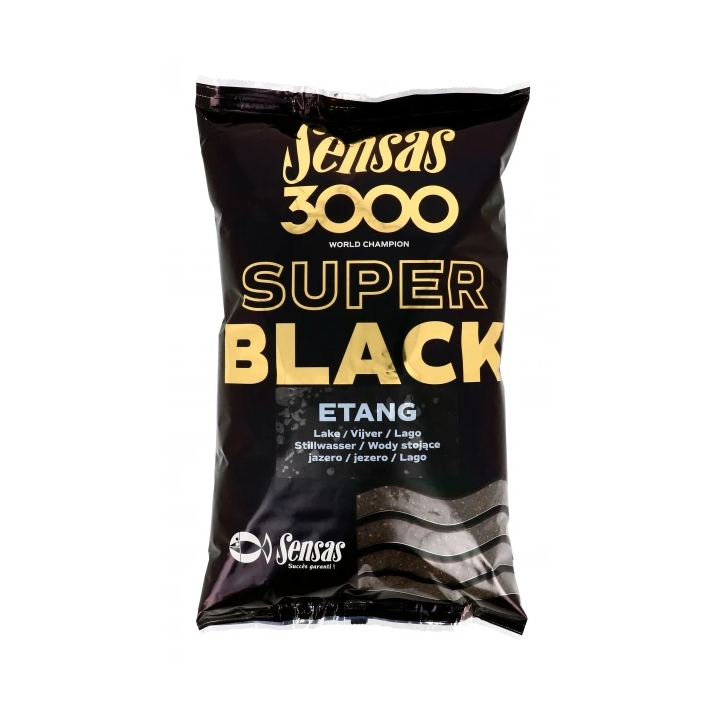 Sensas 3000 Super Black Lake 1kg