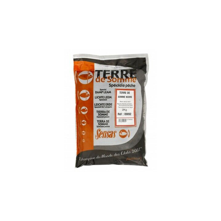 Sensas Black Damp Leam 2kg