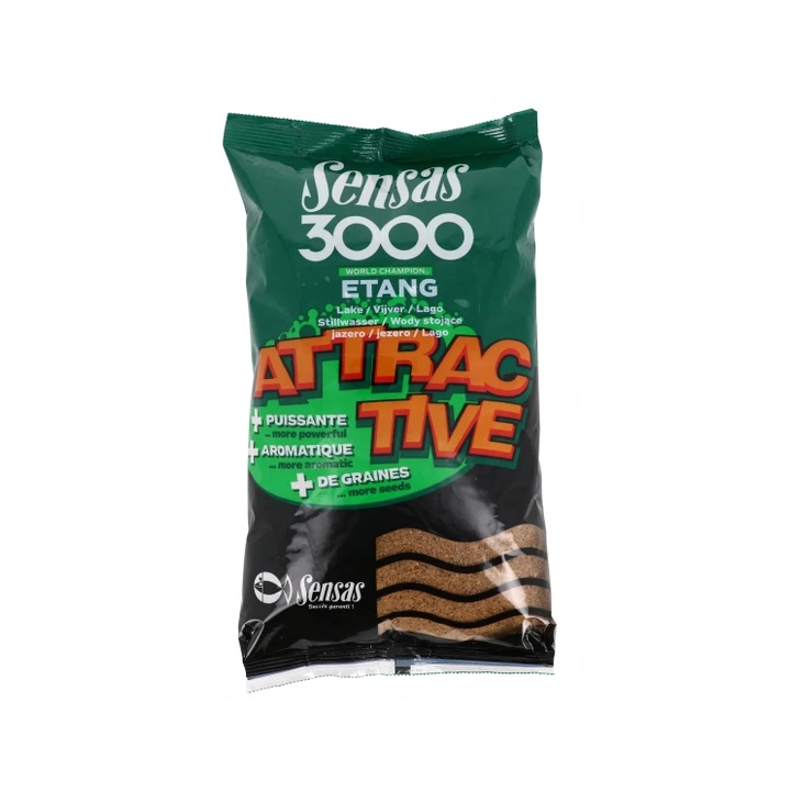 Sensas 3000 Attractive Etang Lake 1kg