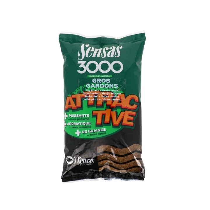 Sensas 3000 Attractive Gros Gardons 1kg