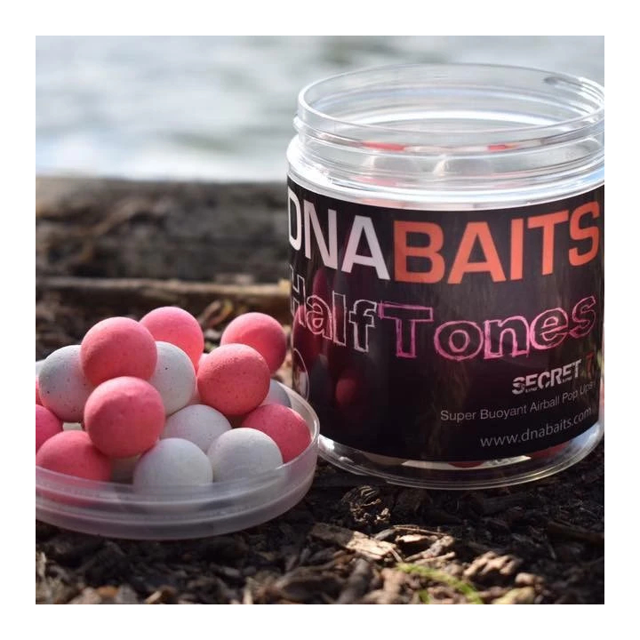 DNA Baits Half Tones Secret 7 Super Buoyant Airball Pop Ups 15mm