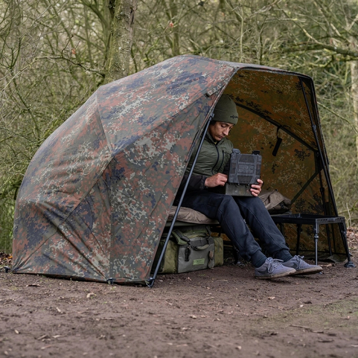 Korum Supa Lite Overnight Brolly Shelter 60inch