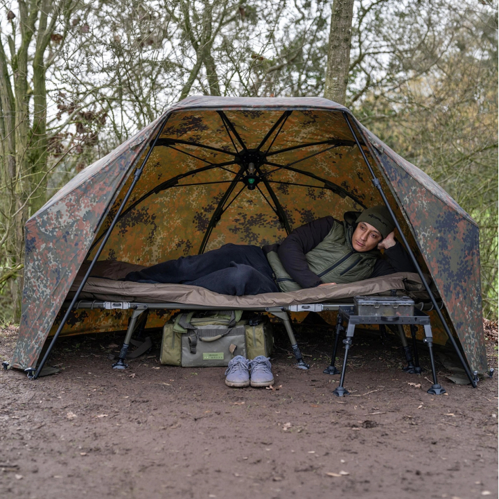 Korum Supa Lite Overnight Brolly Shelter 60inch