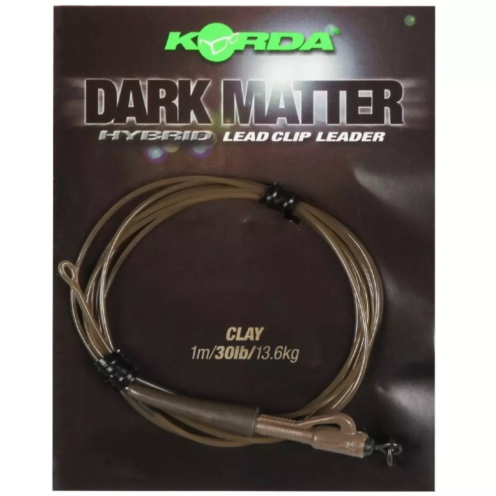 Korda Dark Matter Leader Hybrid Lead Clip 30lb