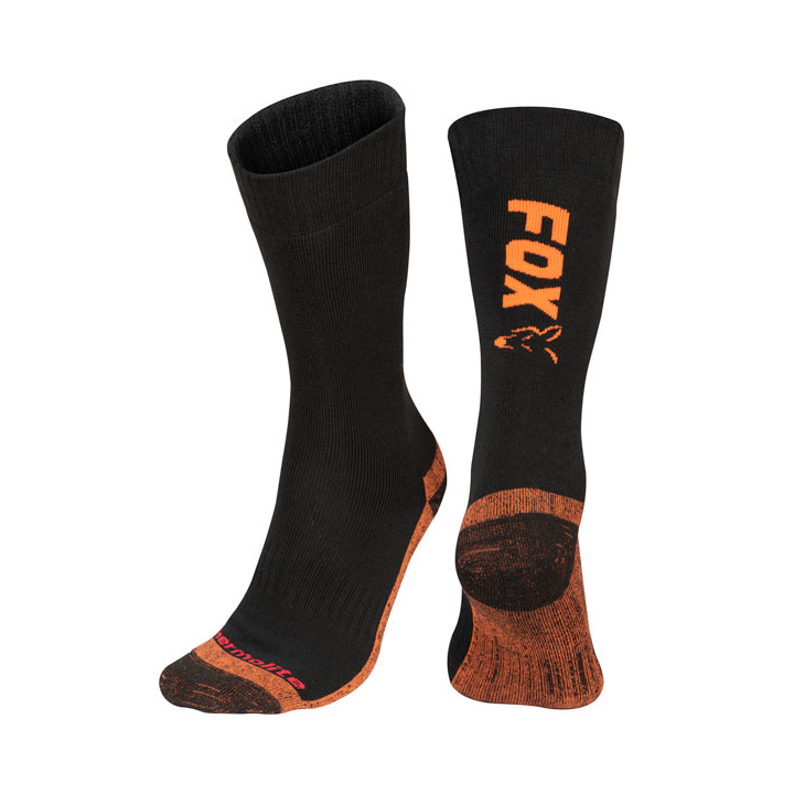 Fox Black/Orange Thermolite Long Socks
