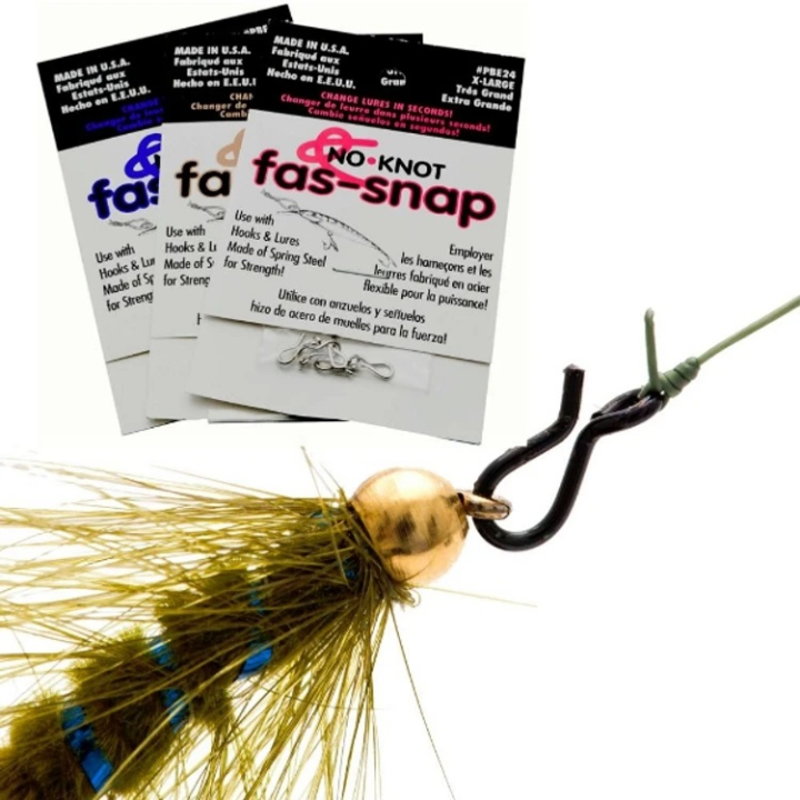 Snowbee No-Knot Fas-Snaps