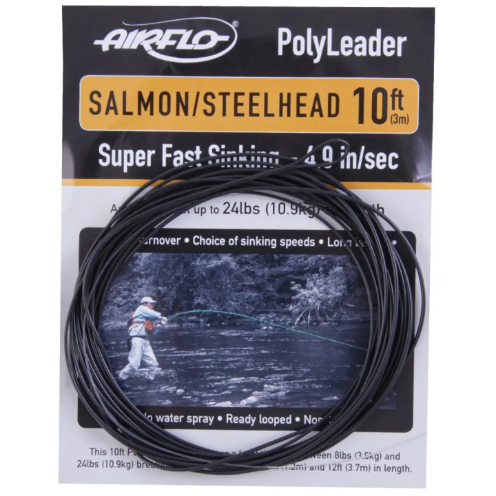 Airflo Poly Leader Salmon & Steelhead 10ft